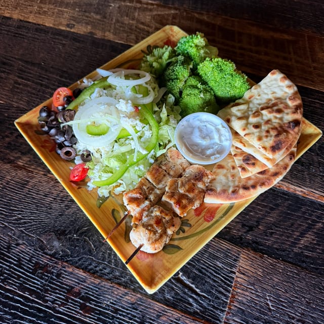 Lunch Souvlaki.