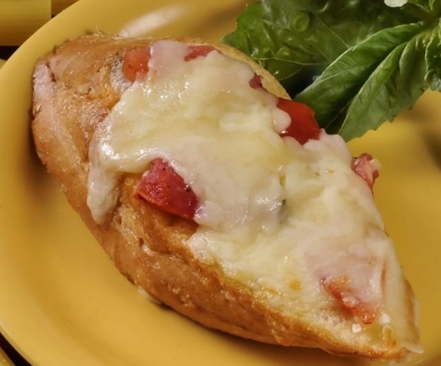 Slice Bruschetta Bread.