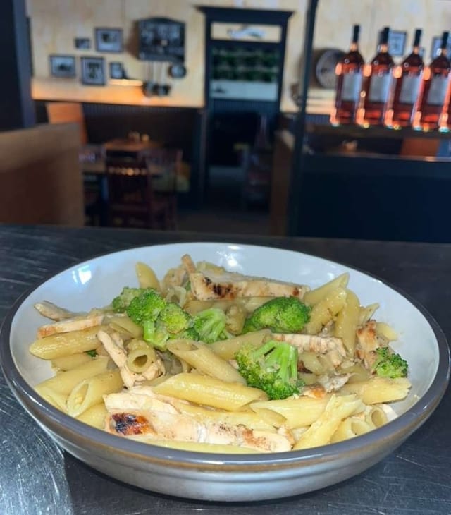 Ziti Chicken Broccoli.