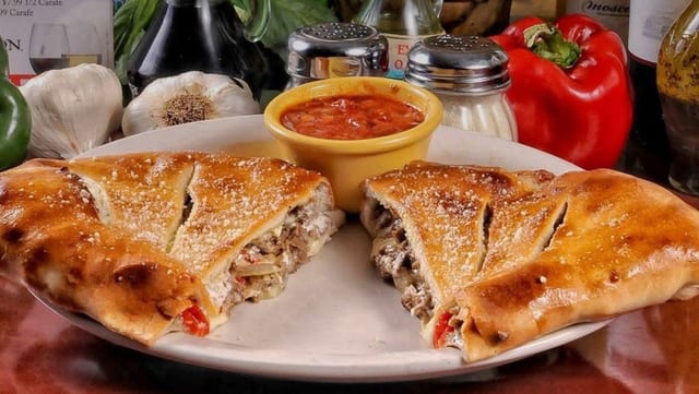 Steak Calzone.