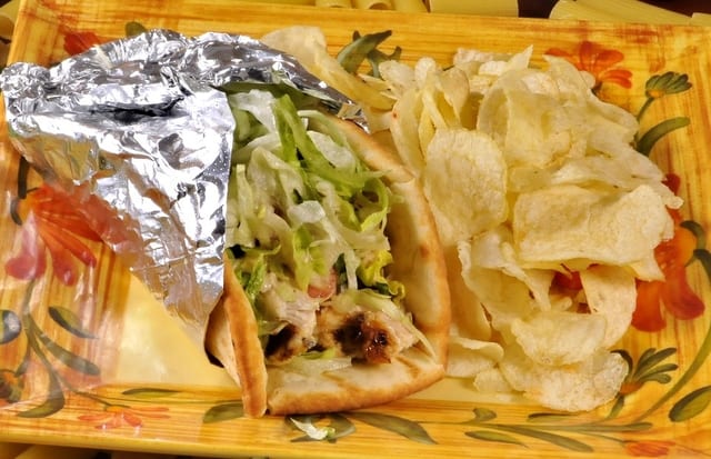 Chicken Pita.