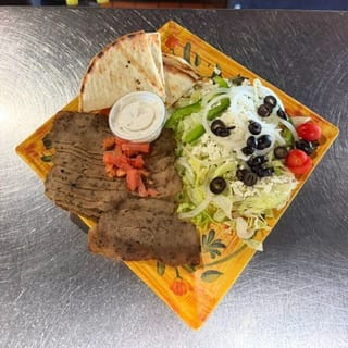 Lunch Gyro Platter